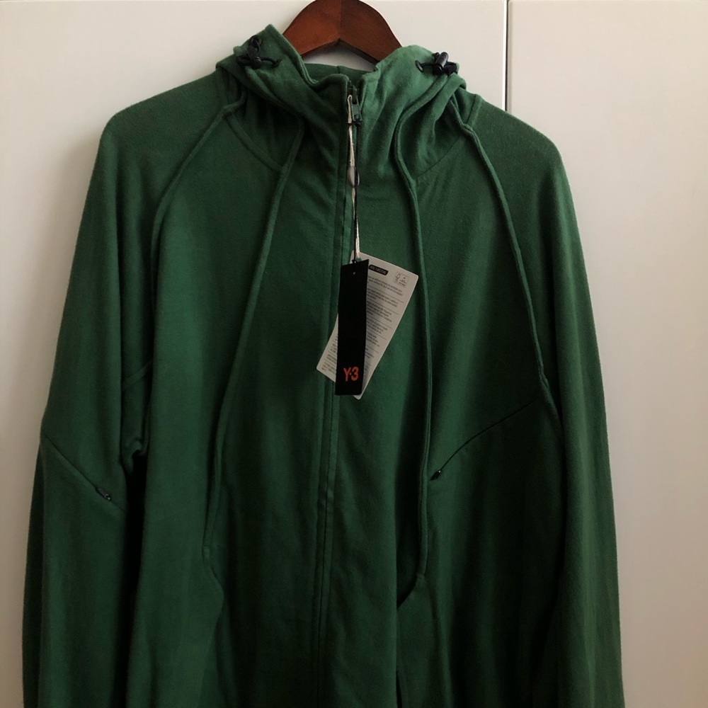 Men’s Y3 Dark Green Hoodie